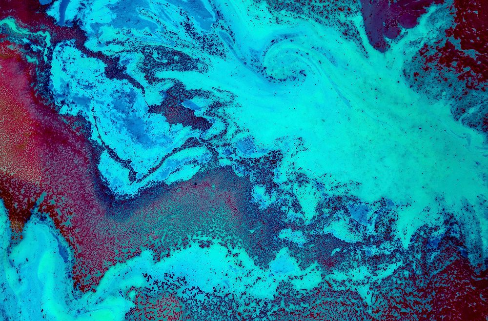 Abstract texture with  liquids as milk, water paint and oil. Original public domain image from Wikimedia Commons