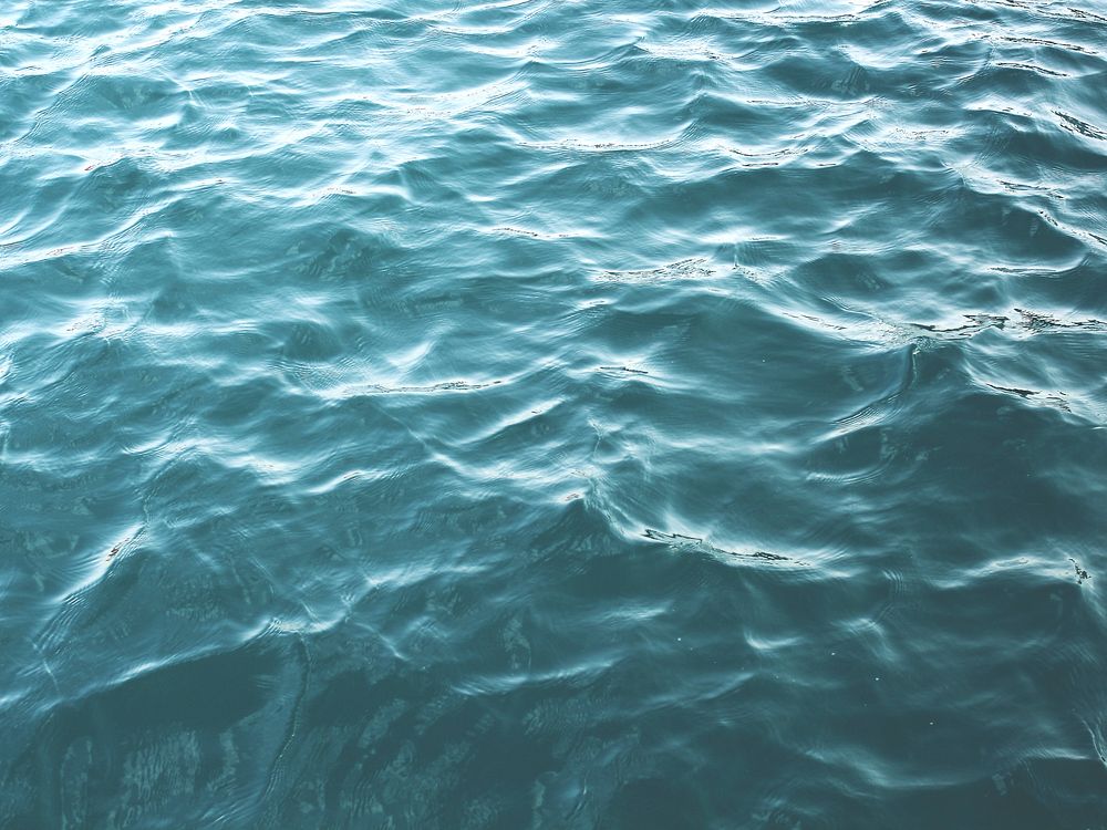 Deep green ocean water texture. Original public domain image from Wikimedia Commons