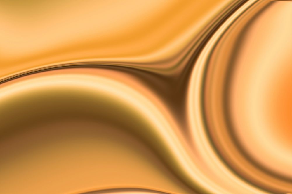 Gold marble wave paint background