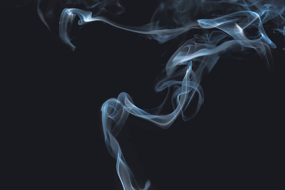 Blue smoke background vector seamless motion