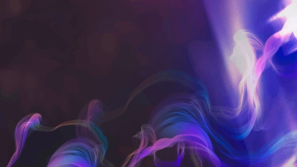Purple smoke background vector for blog banner
