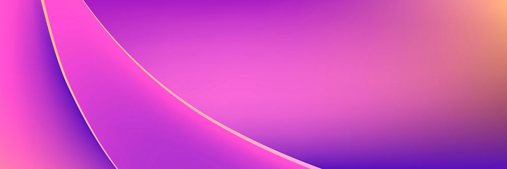 Abstract pink banner background vector