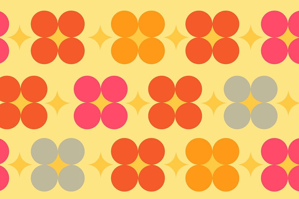 Retro colorful pattern background, abstract | Premium PSD - rawpixel