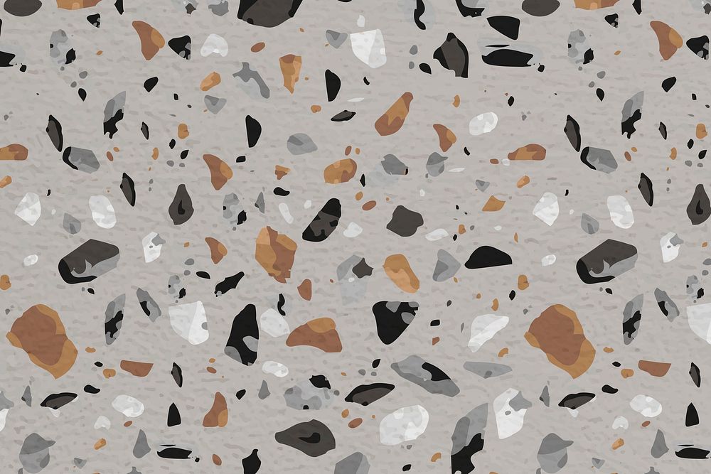 Aesthetic background, Terrazzo pattern, abstract design