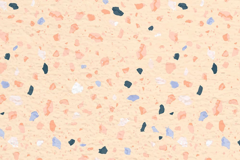 Terrazzo background, aesthetic pastel design