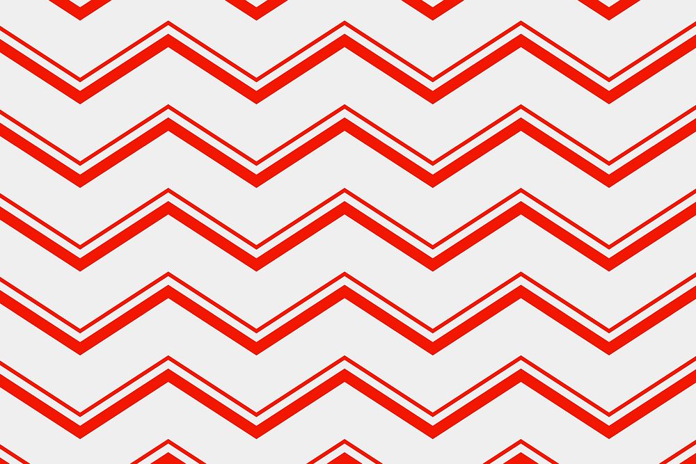 Abstract pattern background, red chevron creative design vector