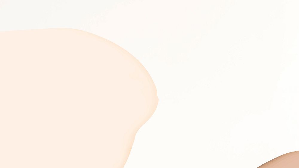Abstract desktop wallpaper, simple cream background design vector