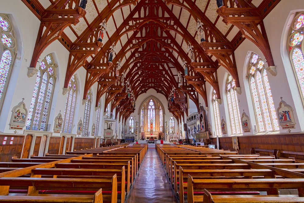 St Walburge. Located in Preston, Lancashire, England, UK. Original public domain image from Wikimedia Commons