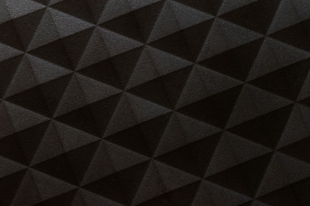 Free dark geometric pattern picture, public domain design CC0 photo.