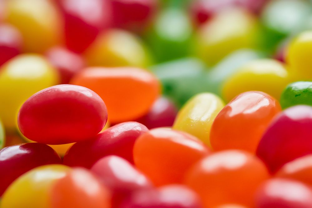 Free jelly bean images, public domain sweets CC0 photo.
