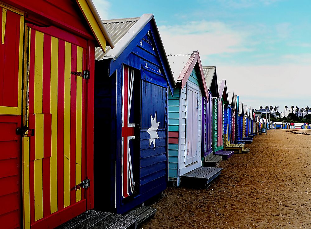 Bathing Boxes.