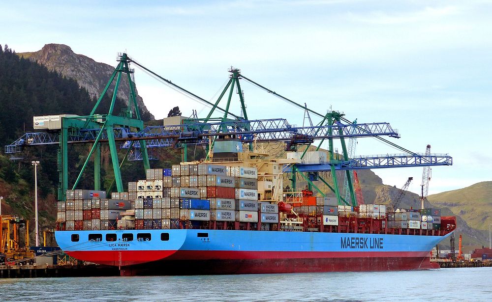 Lica Maersk. Original public domain image from Flickr