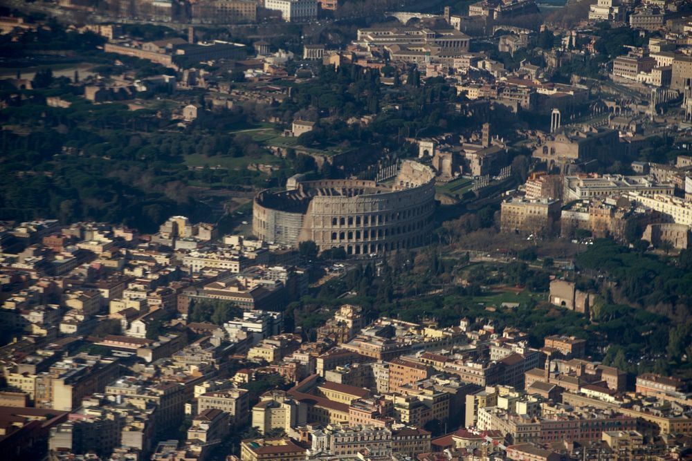 The Coliseum, Rome, Italy. Original public domain image from Flickr