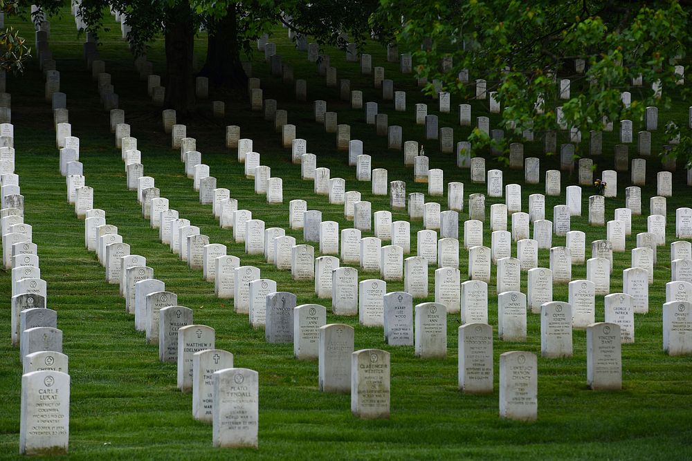 Arlington National Cemetery, image was taken as a part of a photo series of Washington D.C. memorials and landmarks for use…