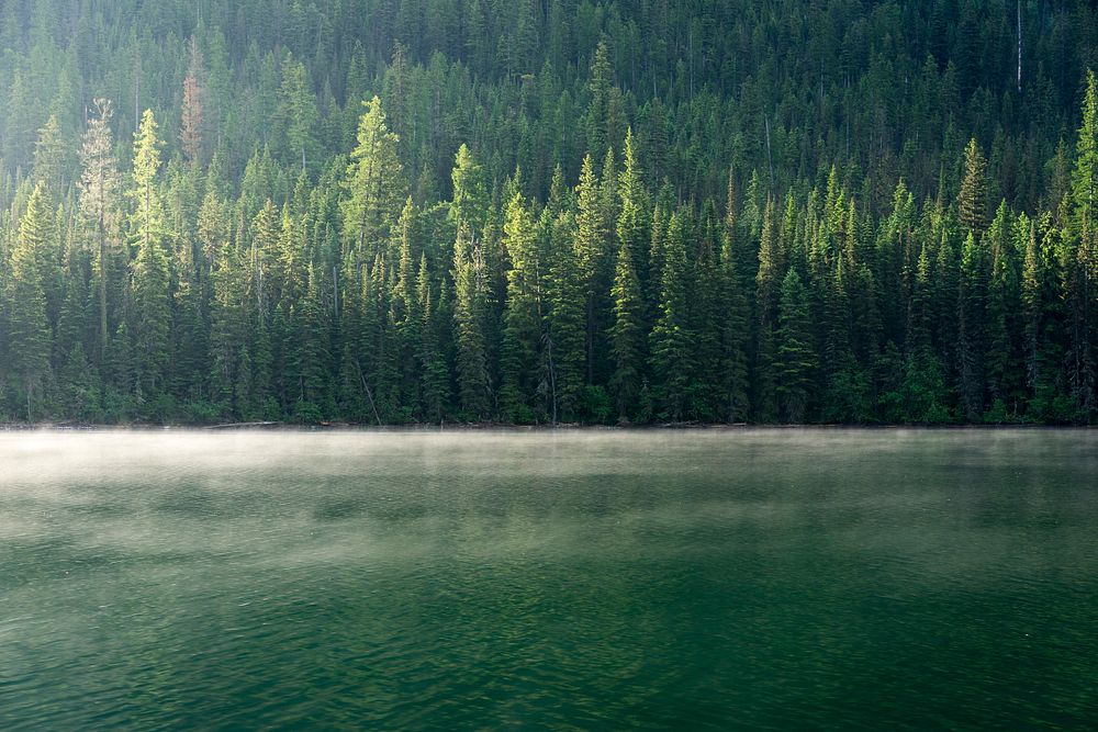 Quartz Lake Morning. Original public domain image from Flickr