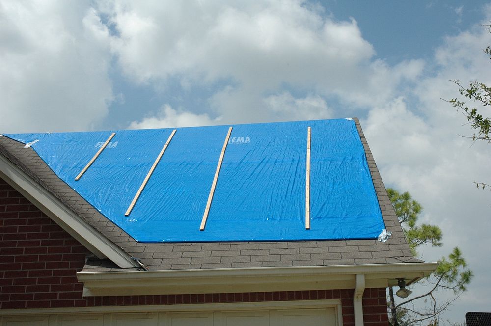 Operation Blue Roof Installation