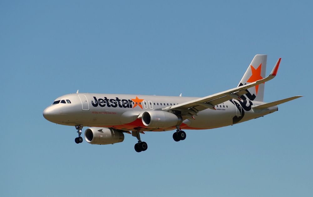 VH-VFQ Jetstar Airways Airbus A320-232(WL). Original public domain image from Flickr