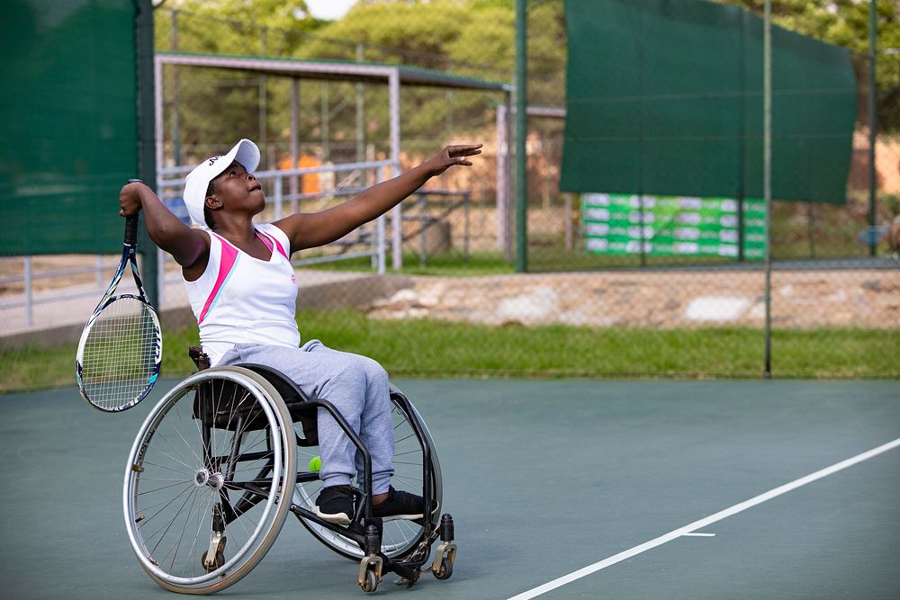 Wheelchair Tennis SA - Development Tournament - Polokwane. Original public domain image from Flickr