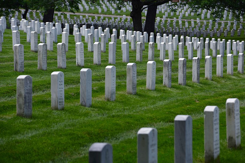 Arlington National Cemetery, image was taken as a part of a photo series of Washington D.C. memorials and landmarks for use…