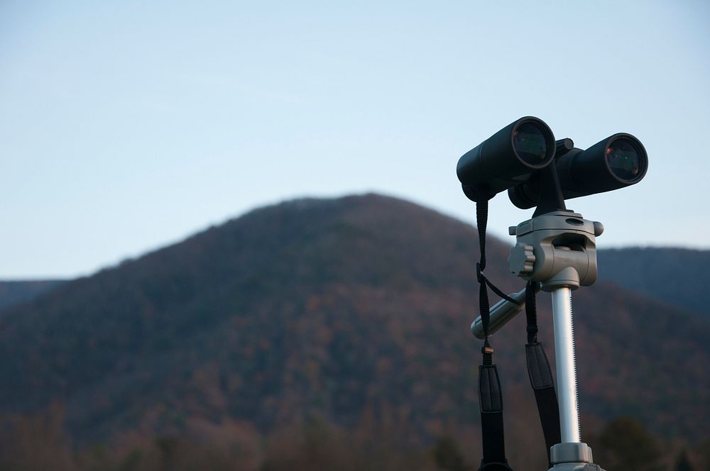 Stargazing telescope. Original public domain image from Flickr