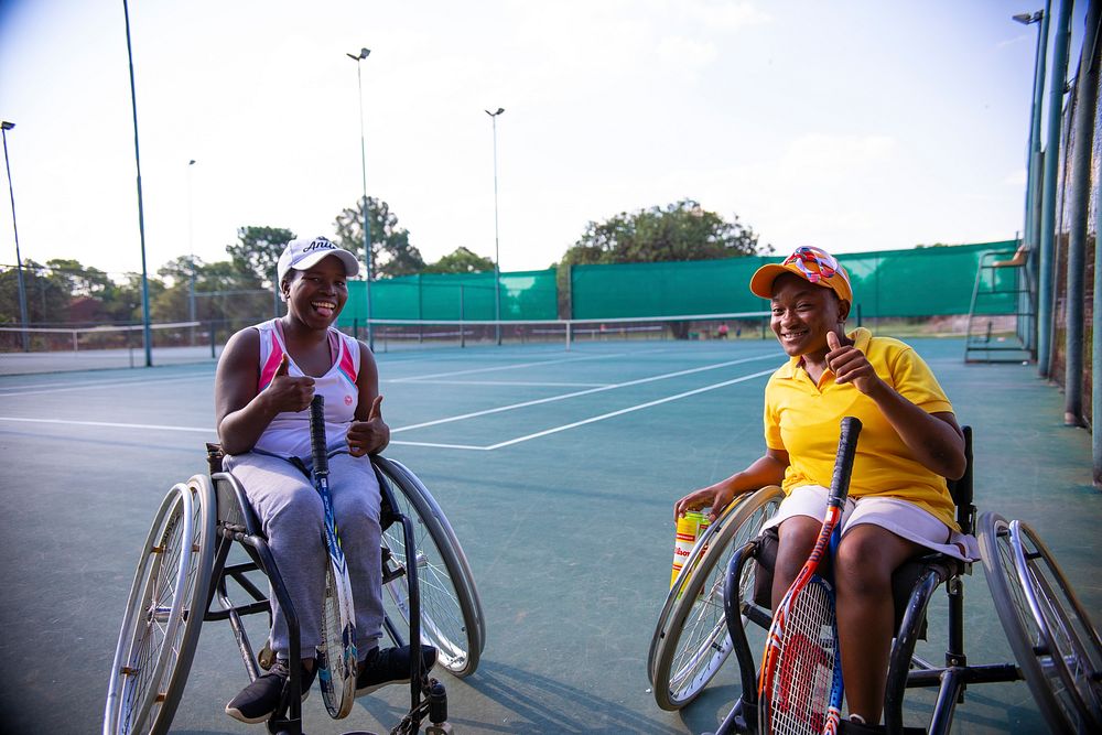 Wheelchair Tennis SA - Development Tournament - Polokwane. Original public domain image from Flickr
