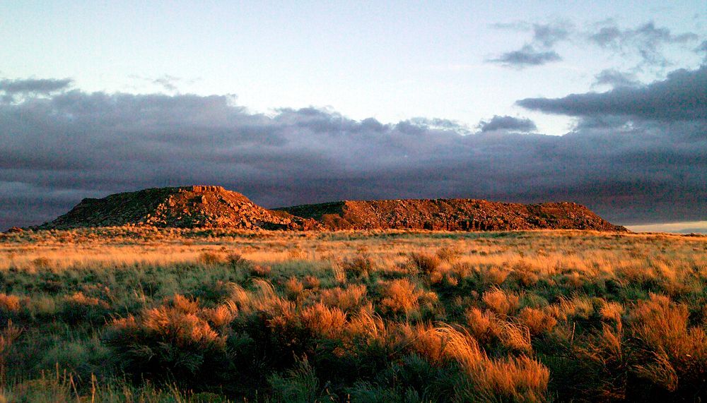 Flattops at dawn NPS-TSW. Original public domain image from Flickr