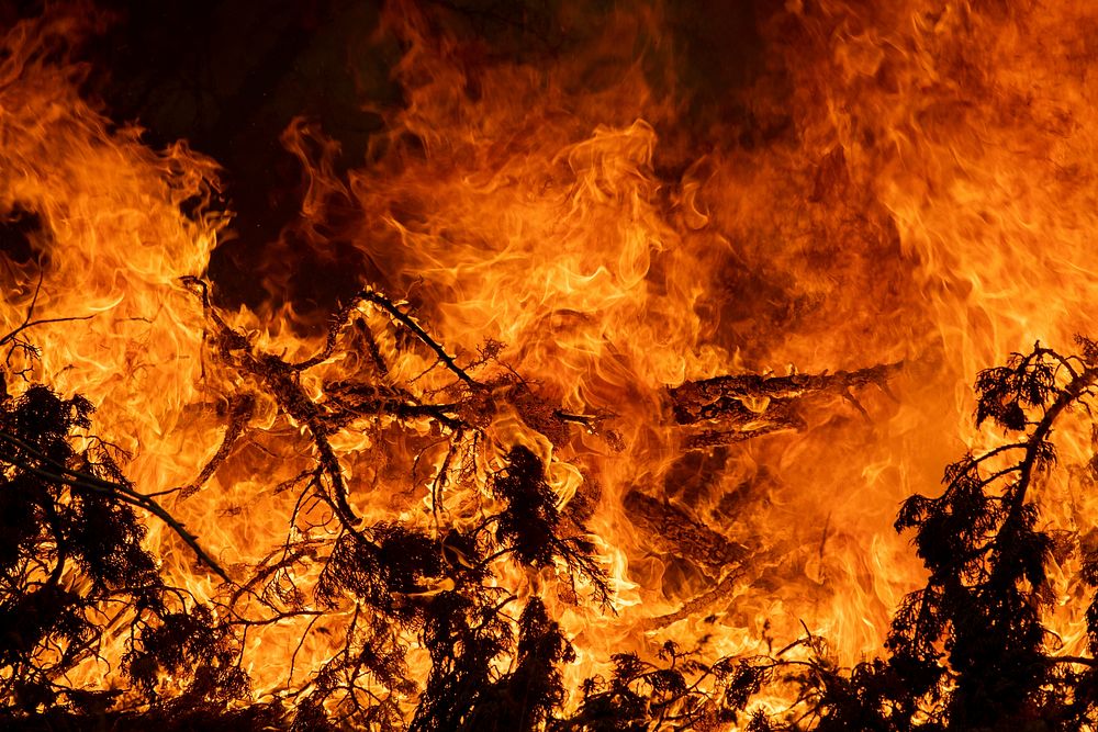 Burning slash pile on the Bureau of Land Management's Trout Springs Prescribed Fire in southwest Idaho. (DOI/Neal Herbert).…