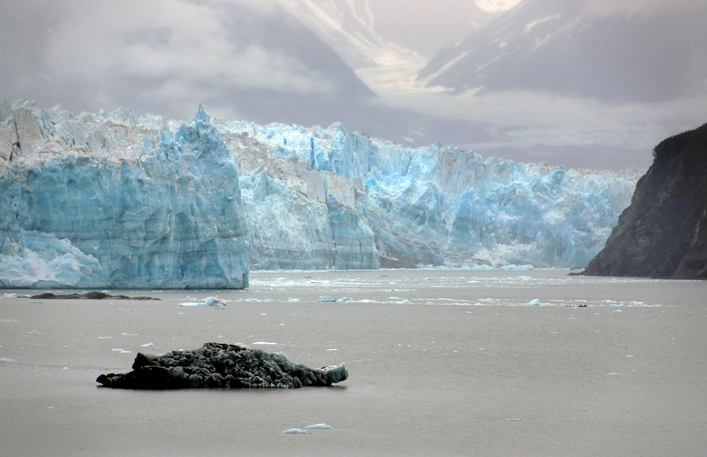Hubbard Glacier. Original public domain image from Flickr