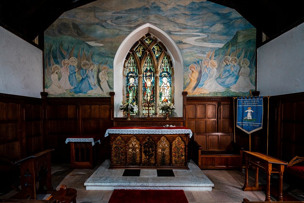 St John Helsington. Original public domain image from Flickr
