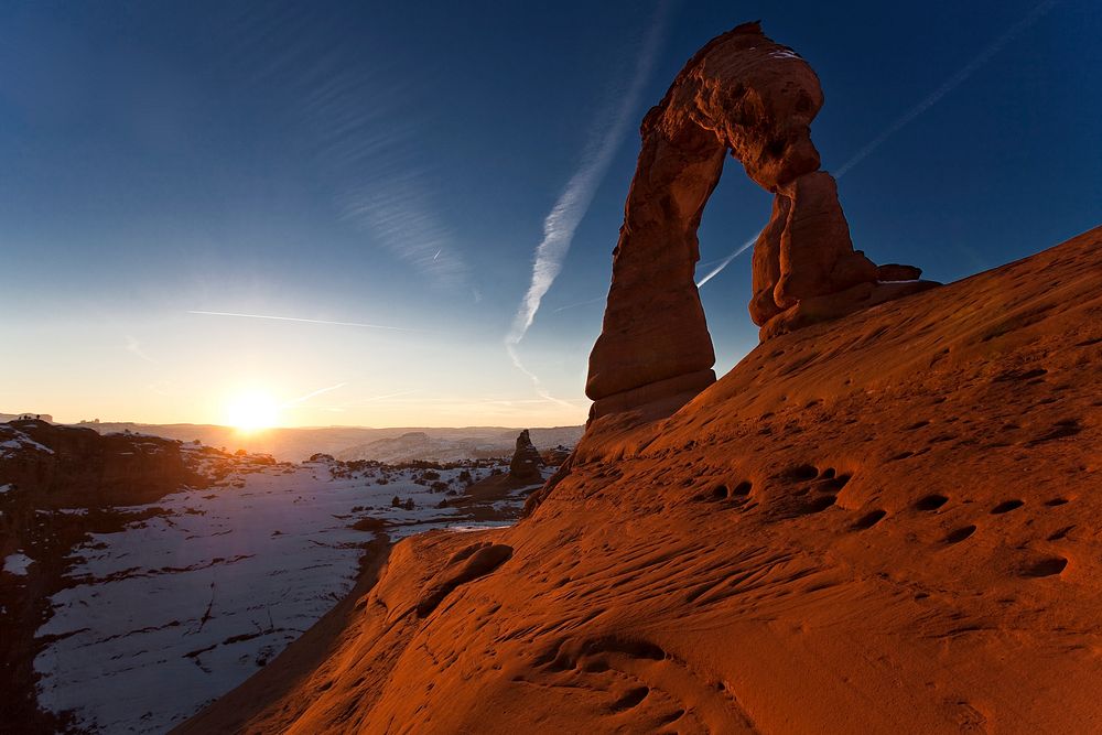 South Side View of Delicate Arch