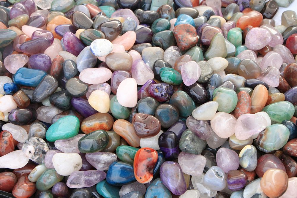 Colorful stones. Free public domain - Free Photo - rawpixel