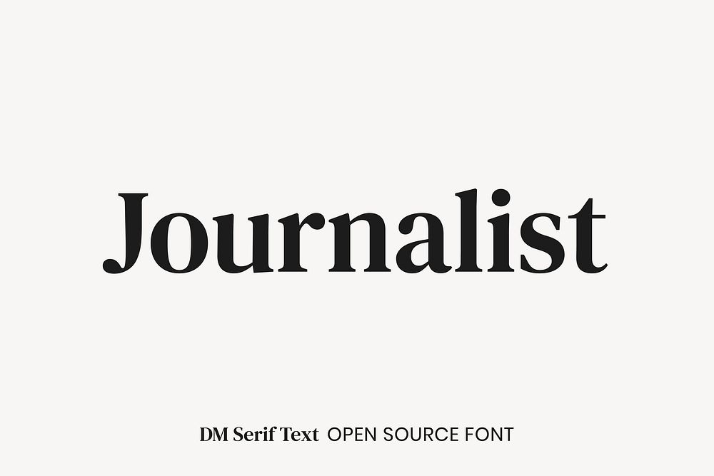 DM Serif Text open source font by Colophon Foundry, Frank Grie&szlig;hammer