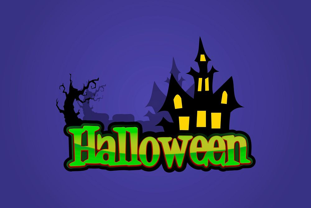 Halloween  collage element, cute illustration vector. Free public domain CC0 image.