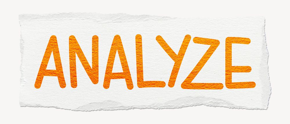 analyze-word-ripped-paper-typography-free-psd-rawpixel