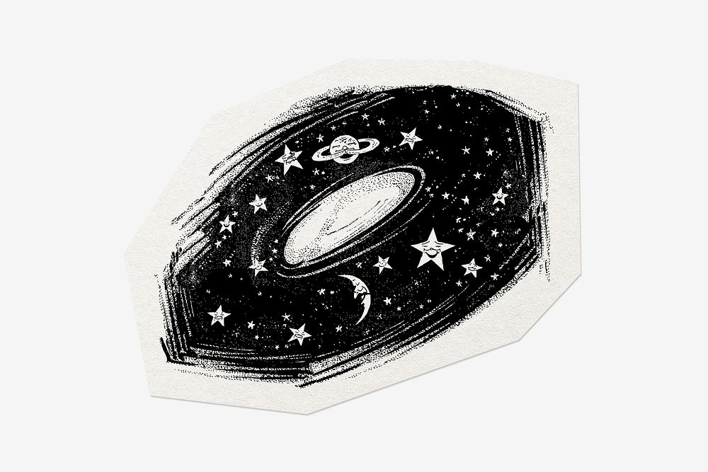 Cute galaxy, cut out paper | Premium Photo - rawpixel