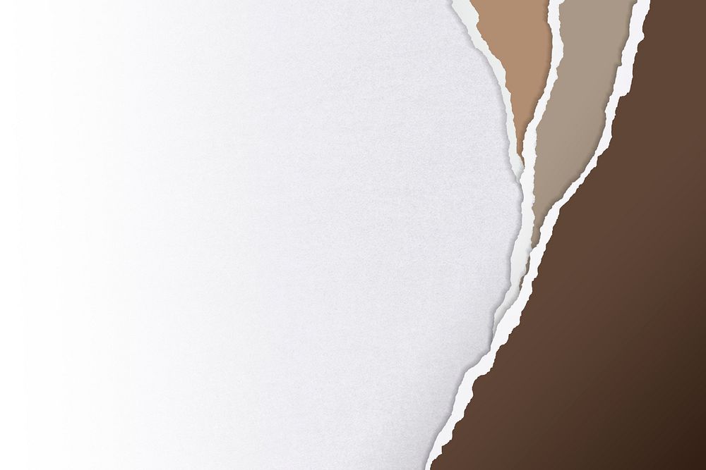 Earth tone torn paper background