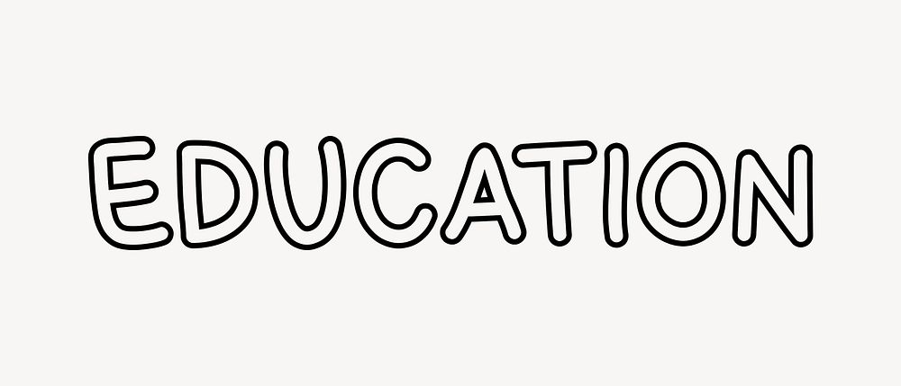 education-word-handwritten-typography-free-photo-rawpixel