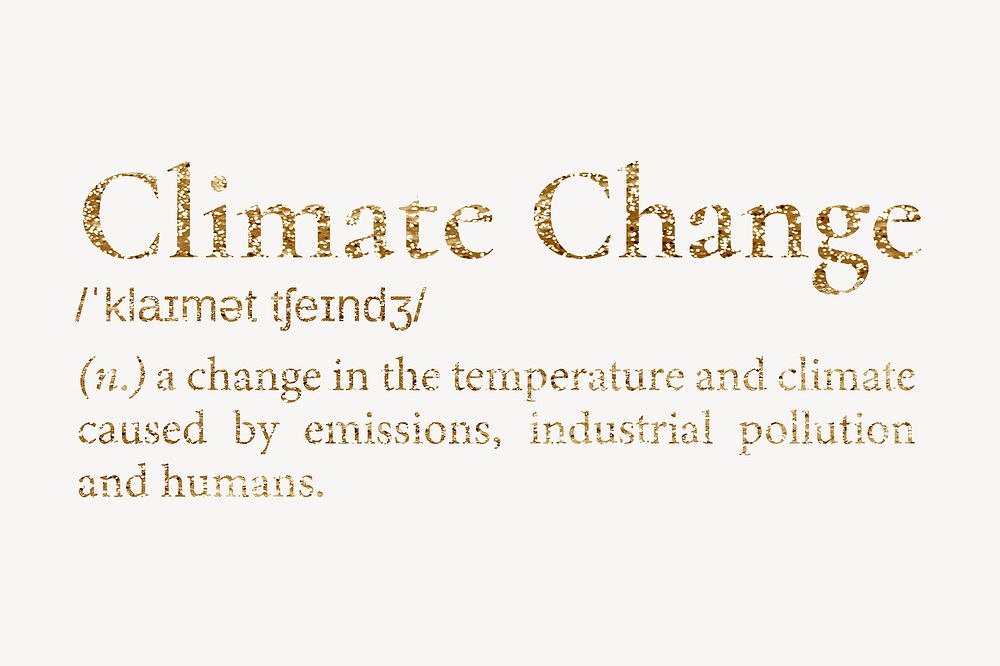 CLIMATE CHANGE DEFINITION MEANING visual data 4