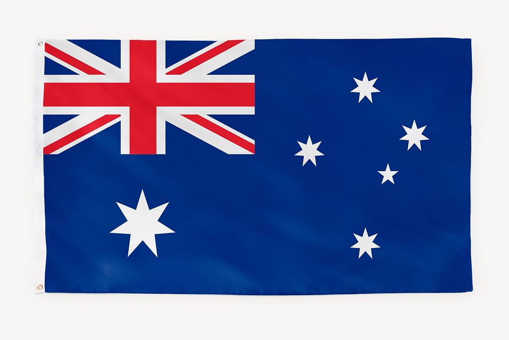 Australia flag, national symbol graphic
