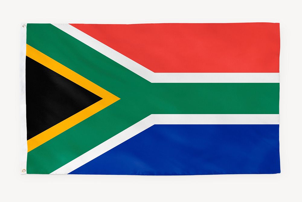 South African flag, national symbol graphic