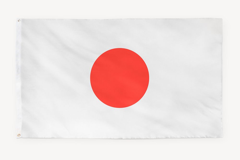 Japan flag, national symbol graphic