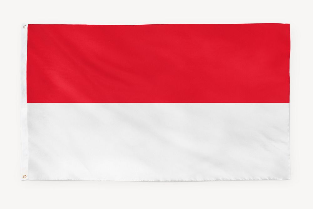 Indonesia flag, national symbol graphic