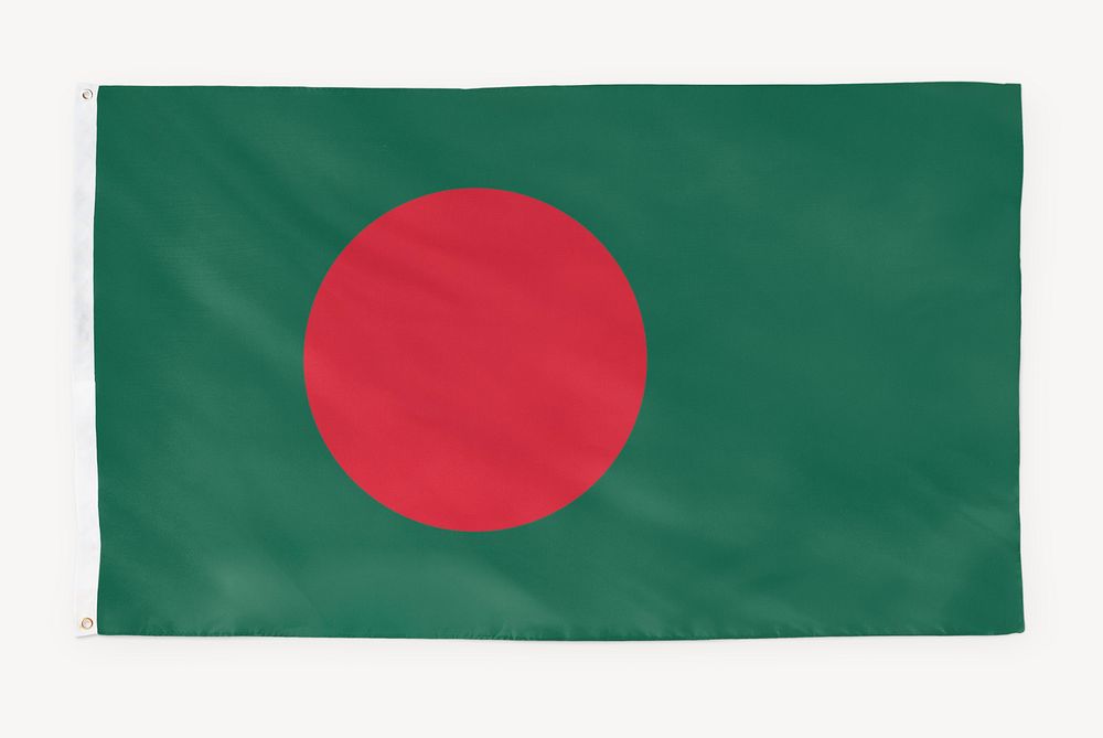 Bangladesh flag, national symbol graphic