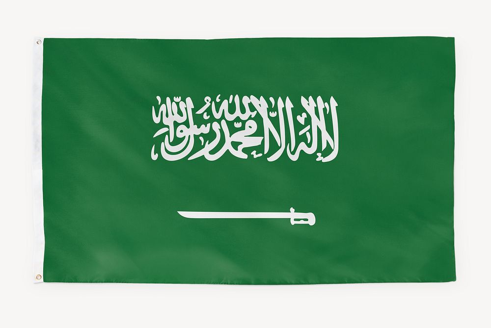 Saudi Arabia flag, national symbol graphic