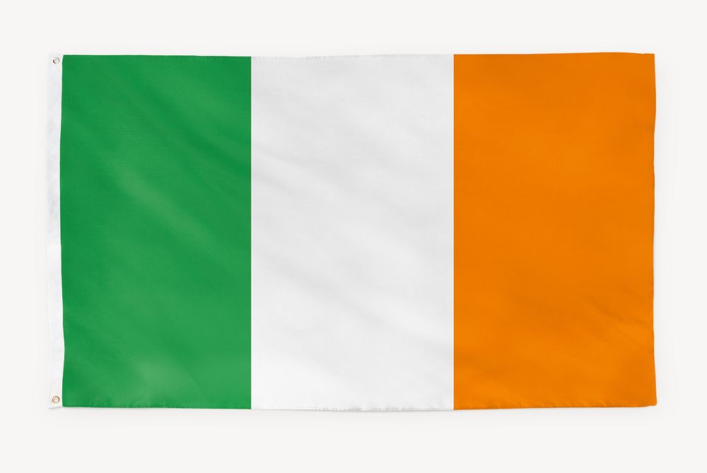 Irish flag, national symbol graphic