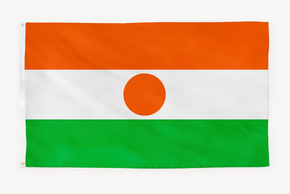 Niger flag, national symbol graphic