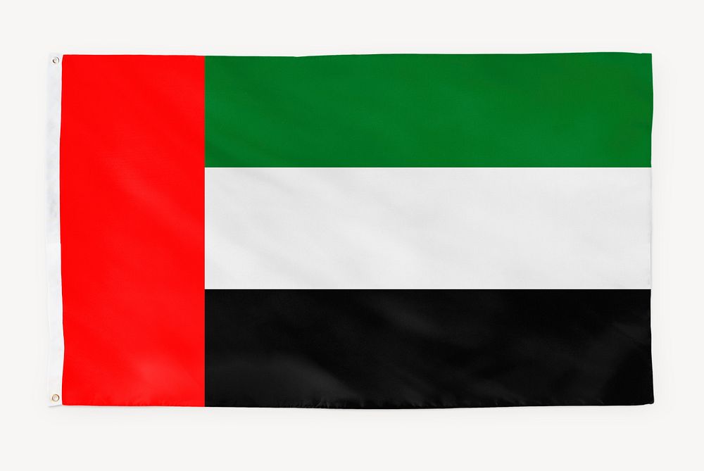 United Arab Emirates, UAE flag, national symbol graphic