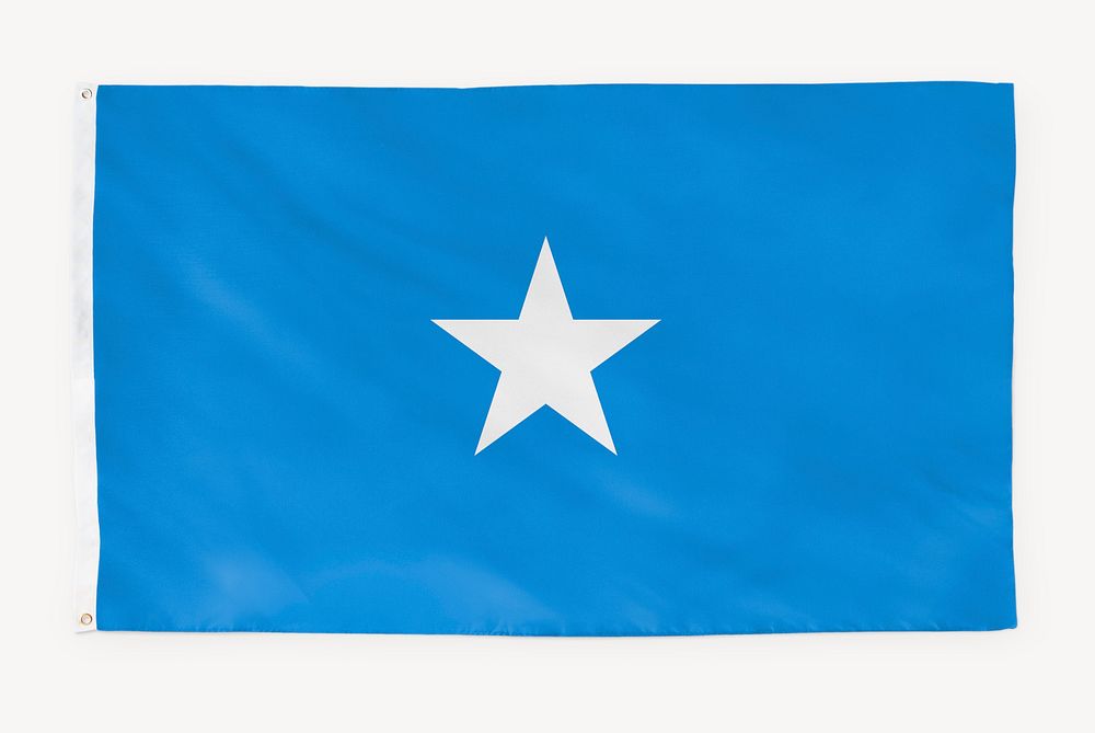 Somalia flag, national symbol graphic