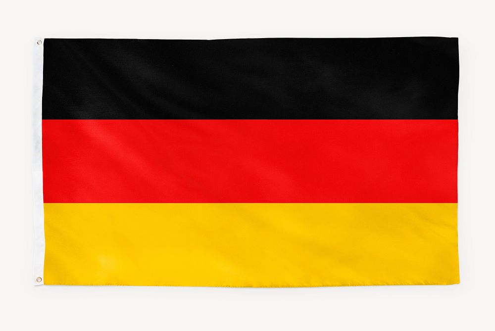 German flag, national symbol graphic