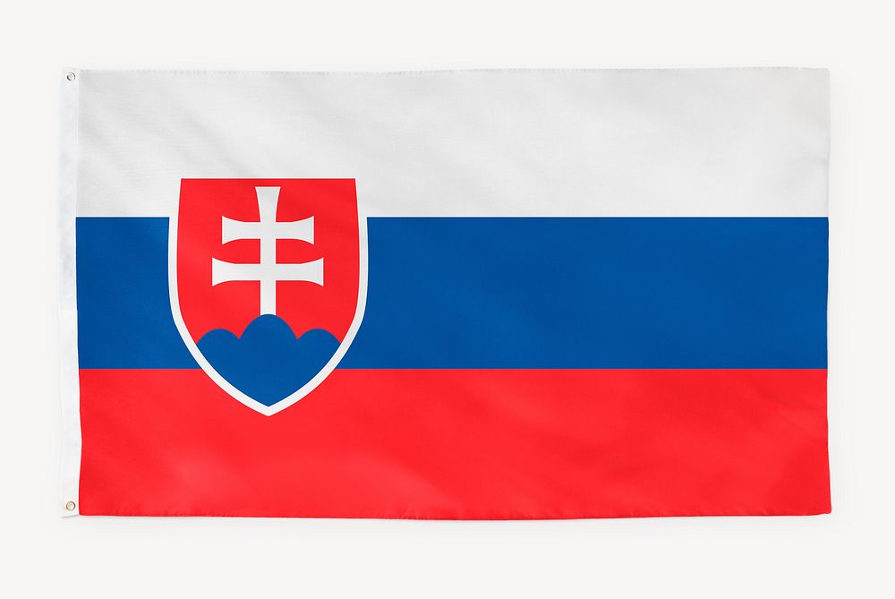 Slovakia flag, national symbol graphic